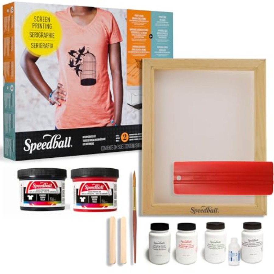 Silk Screen Printing - Speedball Intermediate Screen Printing Kit -