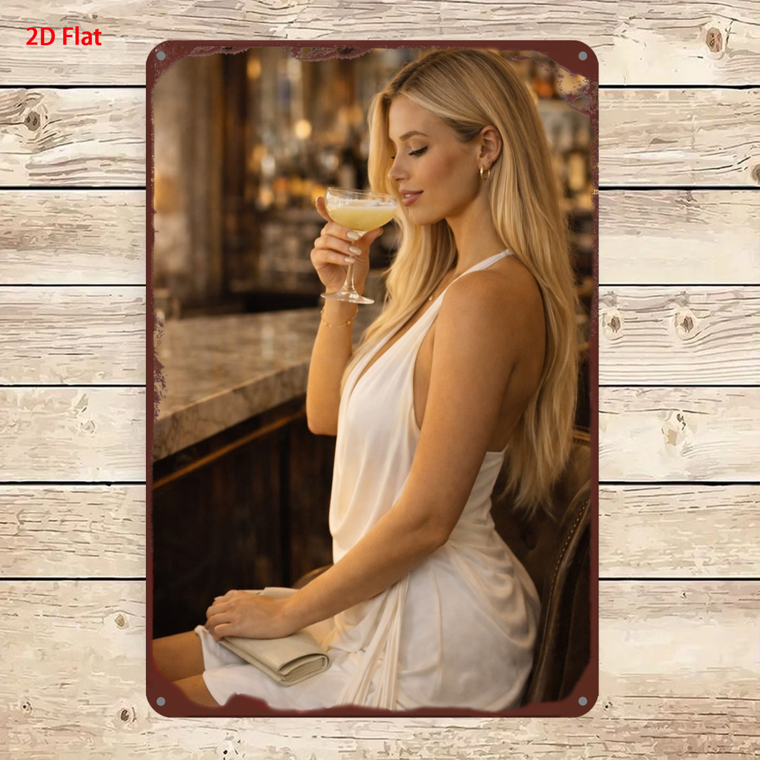 Art Craft Bar - Modern Women Theme Art Print, High
