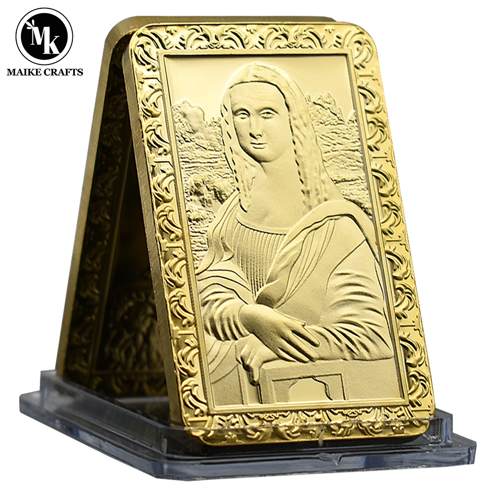 Art Craft Bar - Mona Lisa Gold Bar Da Vinci