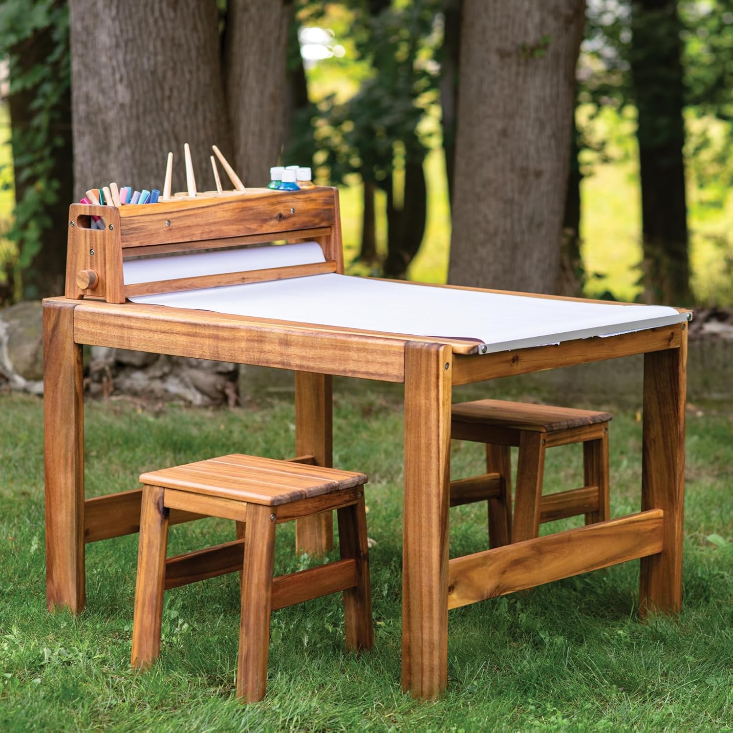 School Of Art X Craft - Acadia Outdoor Art Table and Stool
