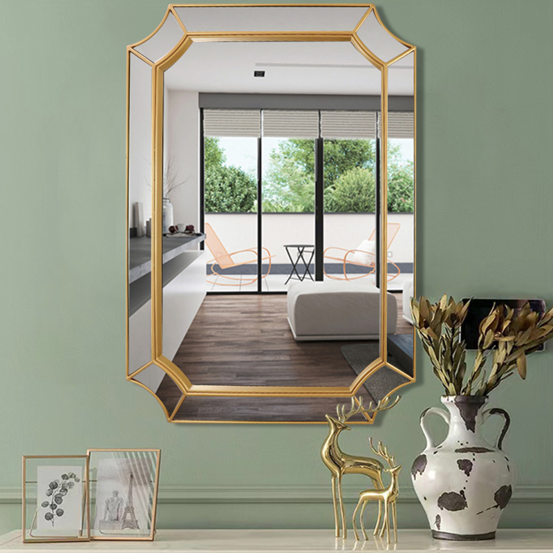 Art Craft Mirror - 65*90CM Modern Light Luxury Venetian Bathroom