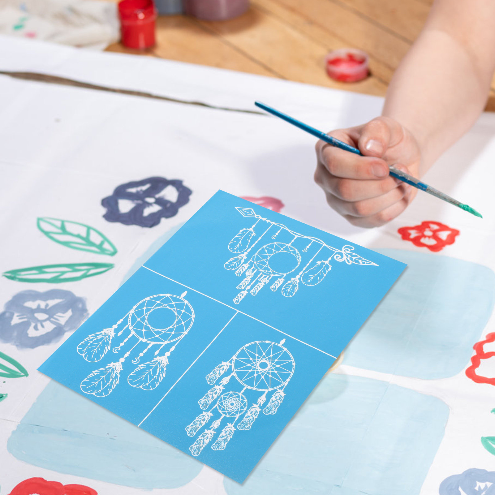 Reusable Silk Stencil Professi - đánh giá và giá Art Craft Template