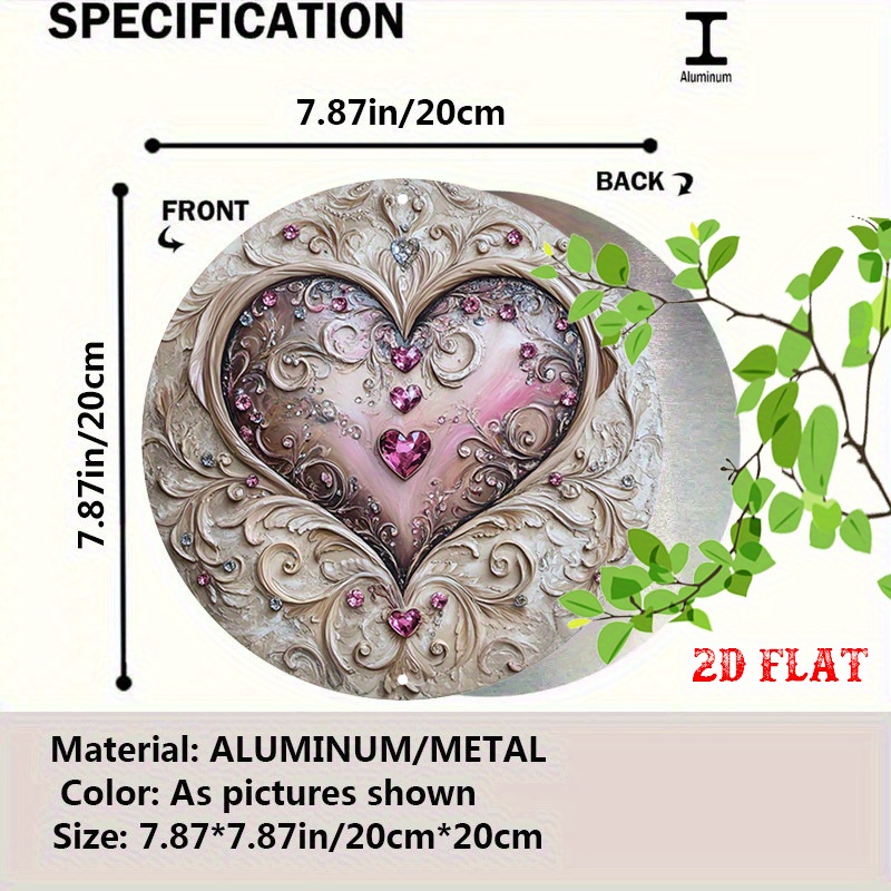 Heart Shaped Iron Wall Art wit - đánh giá và giá Art Craft Restaurant