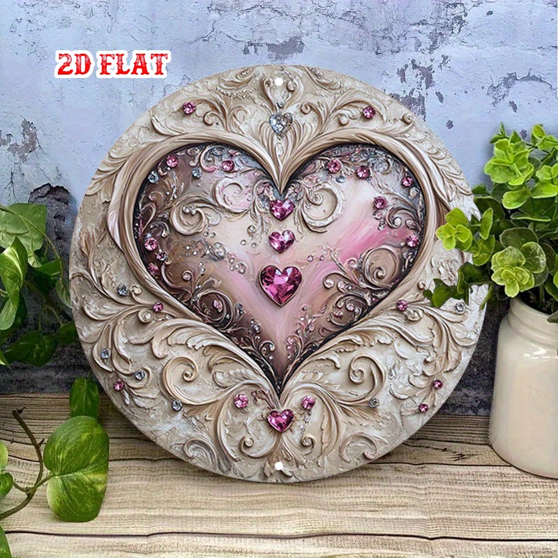 Heart Shaped Iron Wall Art wit - đánh giá và giá Art Craft Restaurant