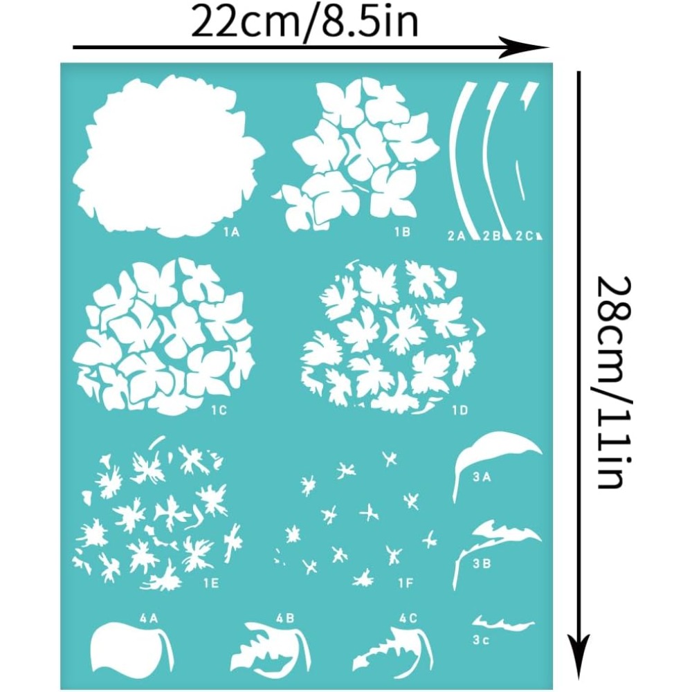 2 Pcs Hydrangea Layering Silks - đánh giá và giá Silk Screen Printing
