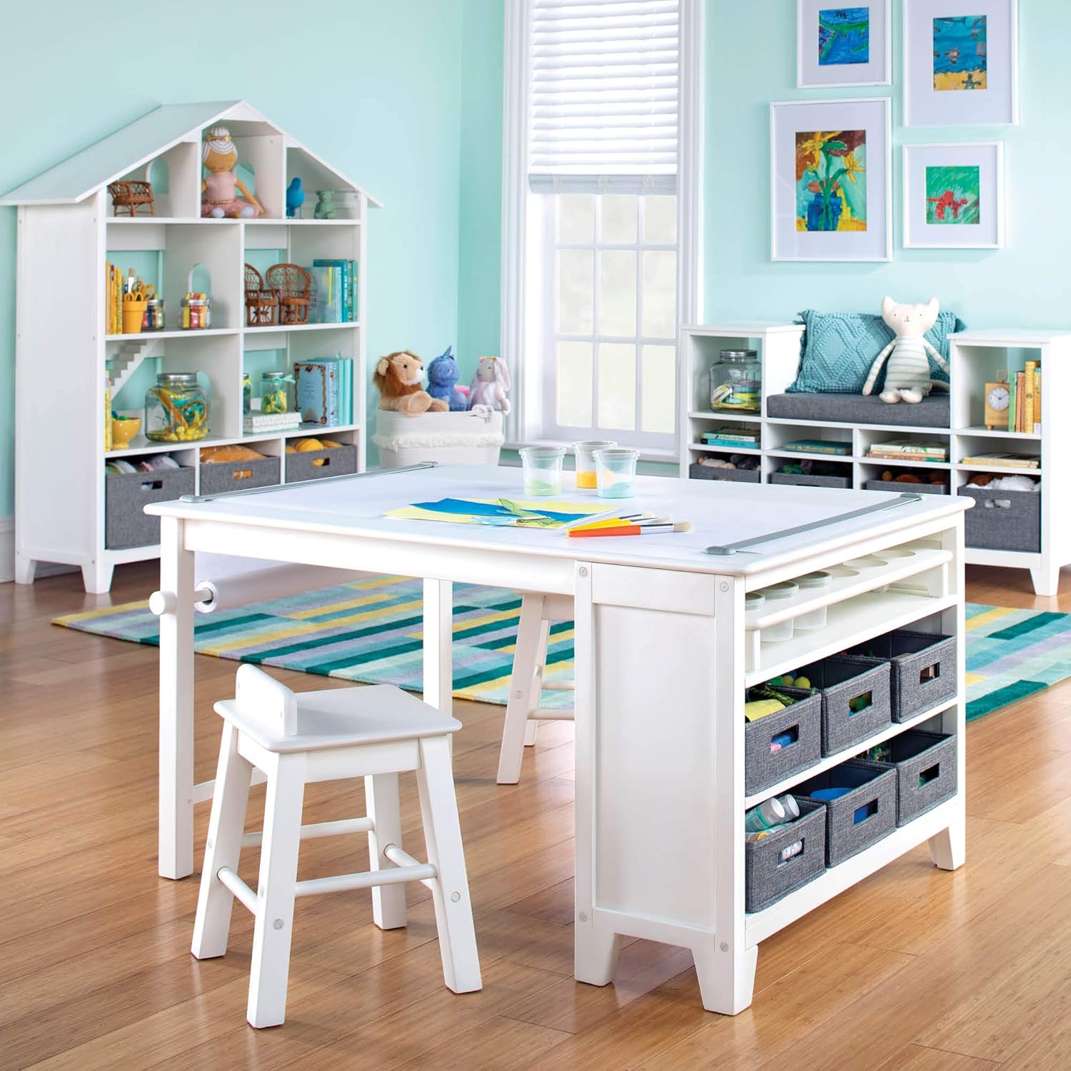 Kids' Art Table and Chair Set  - đánh giá và giá School Of Art X Craft