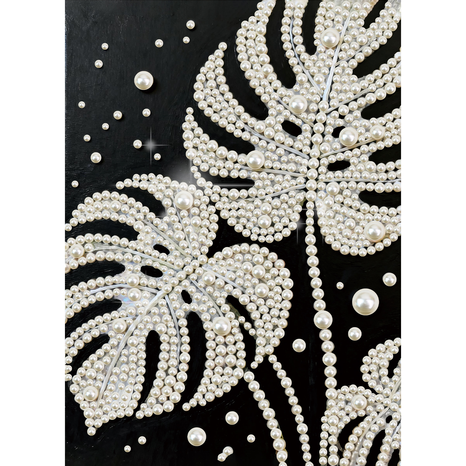 DIY Pearl Diamond Art Painting - đánh giá và giá Art Craft With Leaves