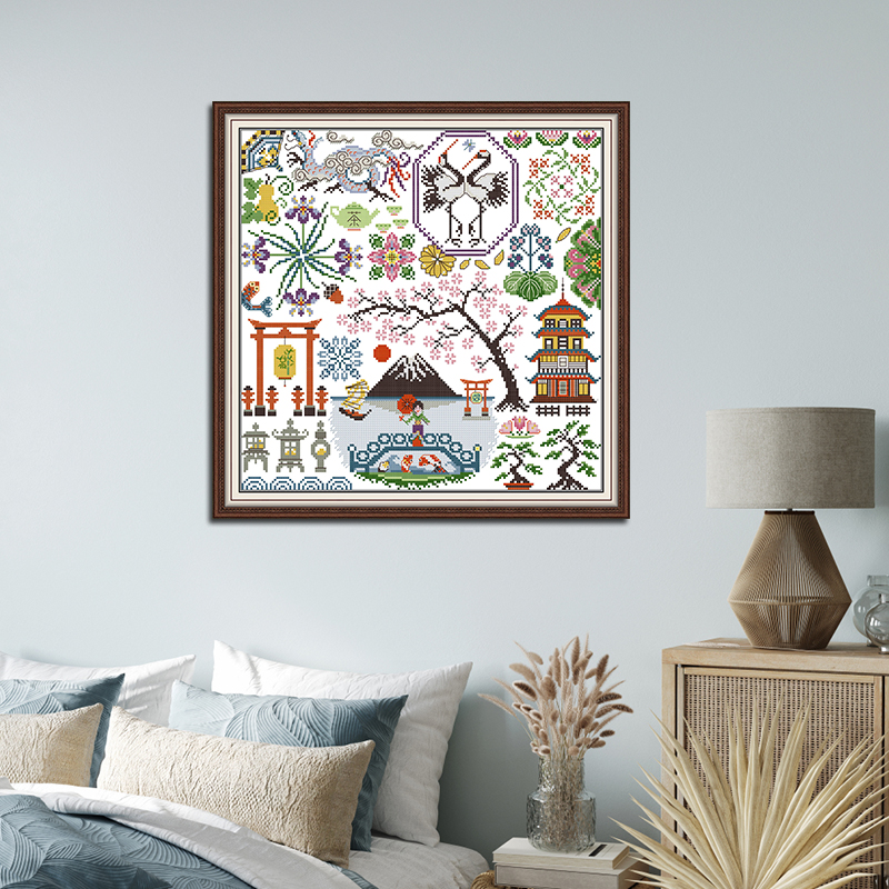 Cross Stitch Embroidery Set Jo - đánh giá và giá Art Craft Horse