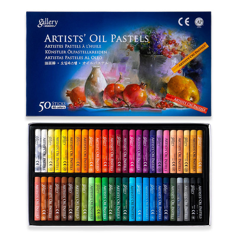 12-50 Colors Oil Pastel Soft S - đánh giá và giá Chalk Pastel Set