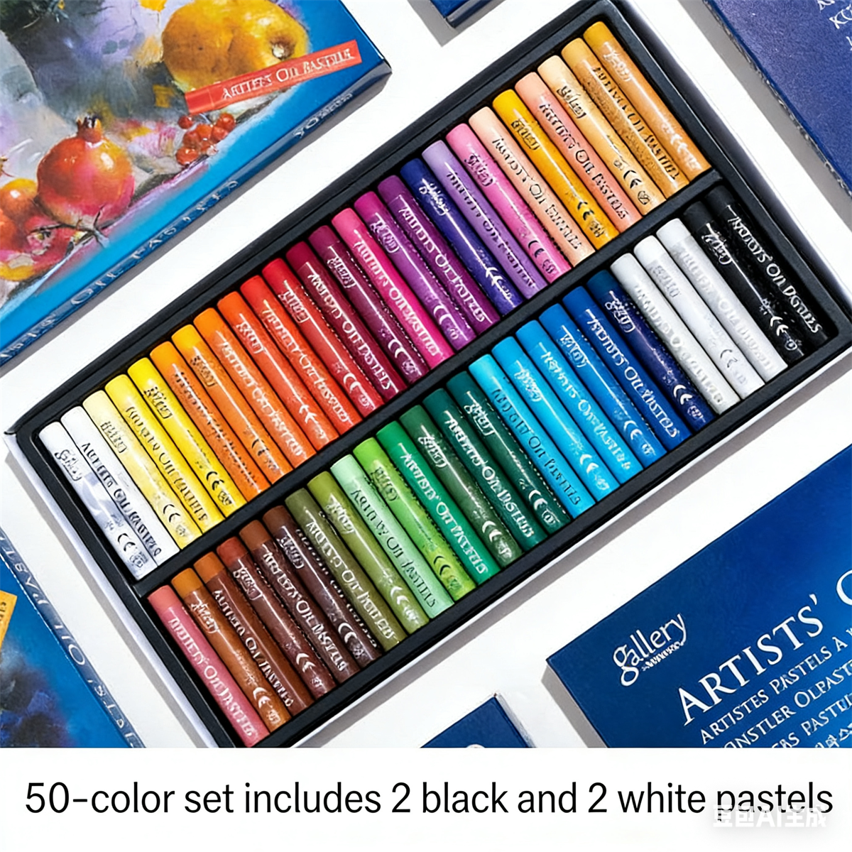 12-50 Colors Oil Pastel Soft S - đánh giá và giá Chalk Pastel Set