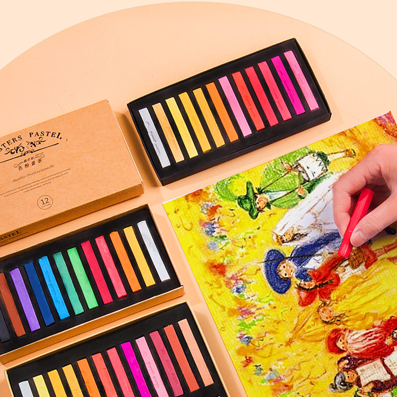 12/24/36/48 Colors Colored Cha - đánh giá và giá Chalk Pastel Set