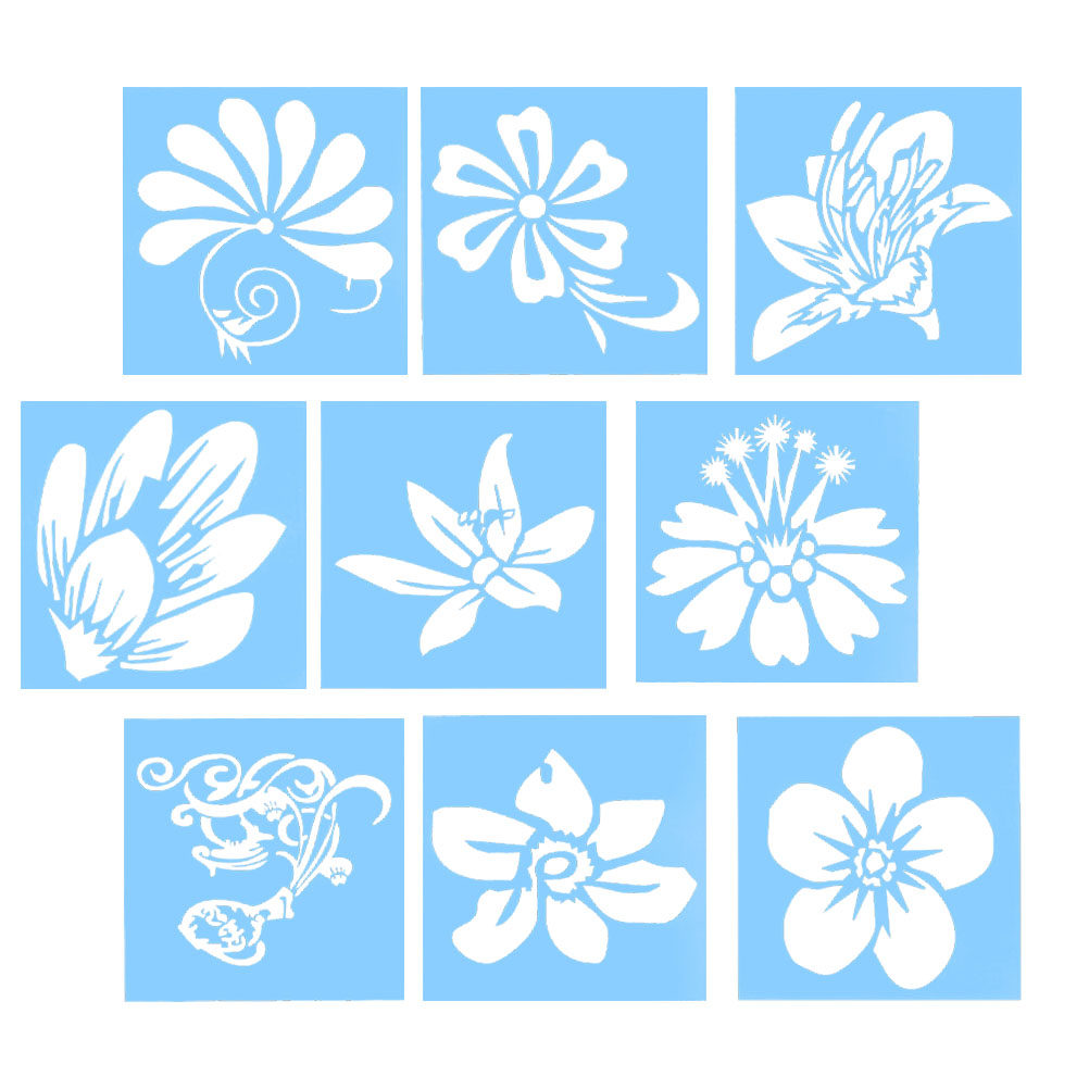 9PCS Baking Tools Drawing Sten - đánh giá và giá Art Craft Template