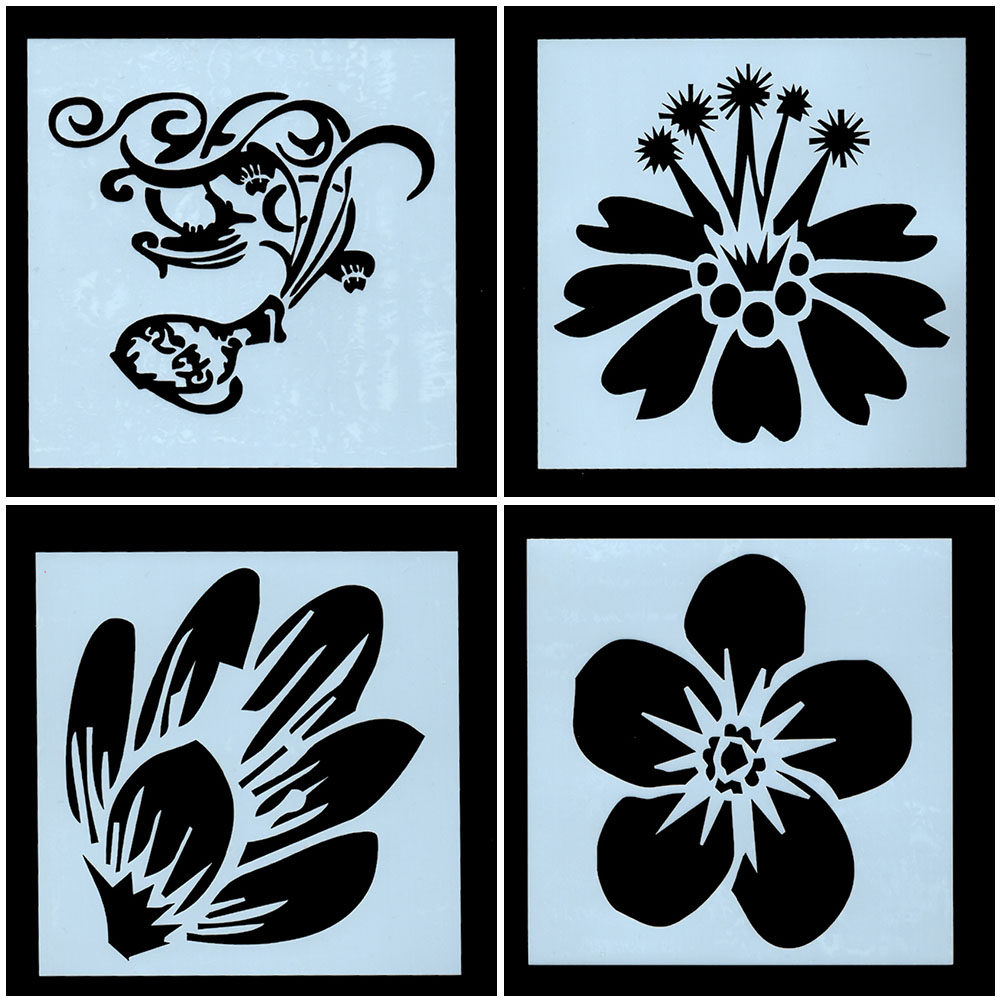 9PCS Baking Tools Drawing Sten - đánh giá và giá Art Craft Template
