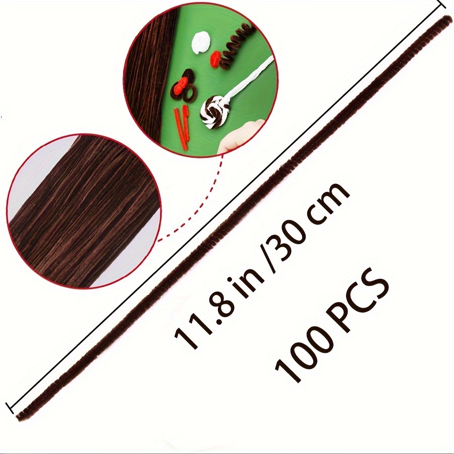 100 Pcs Coffee Pipe Cleaners,P - đánh giá và giá Art Craft Kids