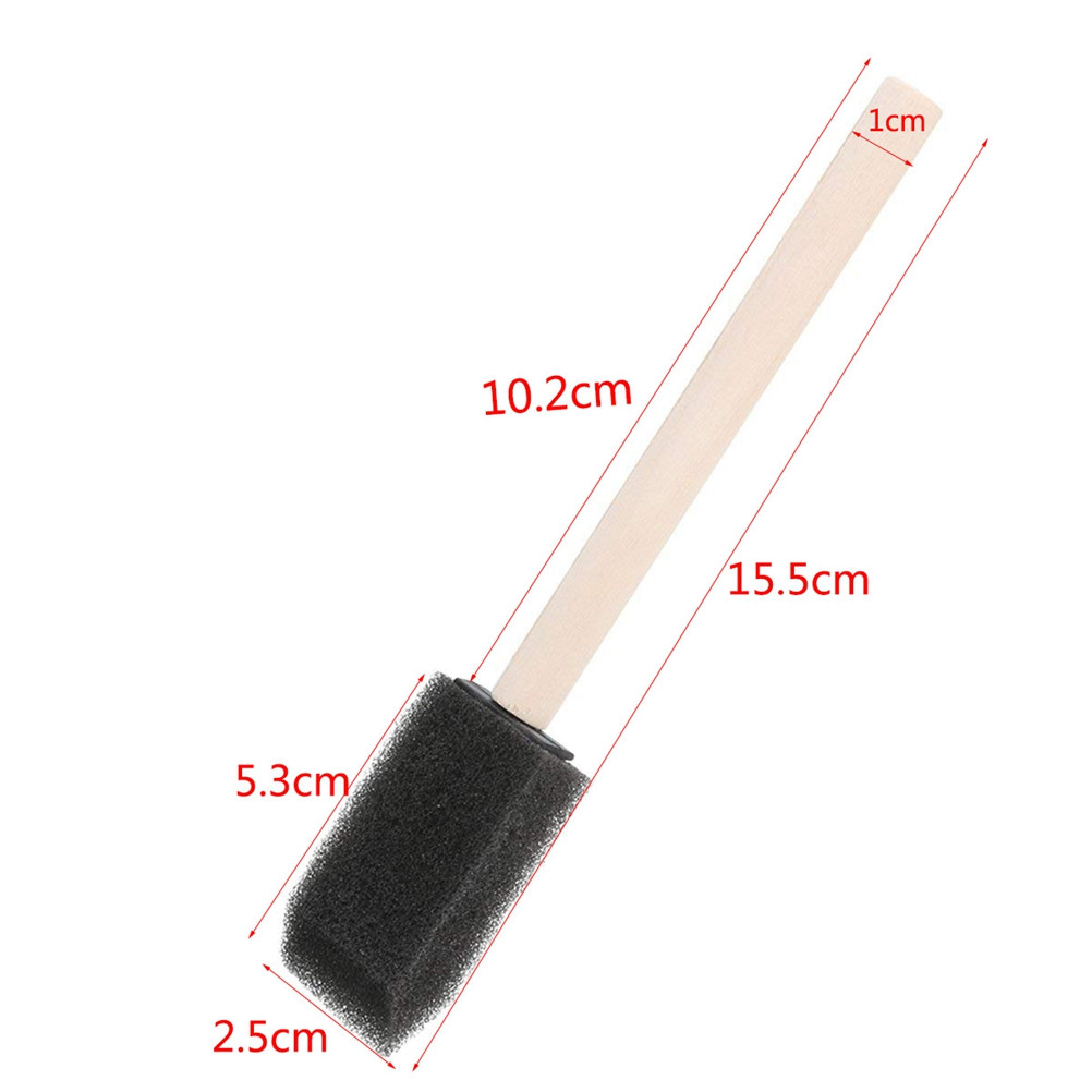 10Pack Paint Sponge Brush Beve - đánh giá và giá Art And Craft With Paint