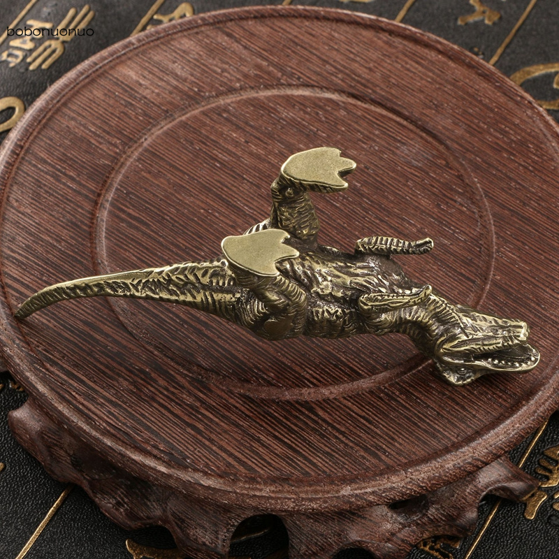 Antique Brass Dilophosaurus Di - đánh giá và giá Dinosaur And Craft