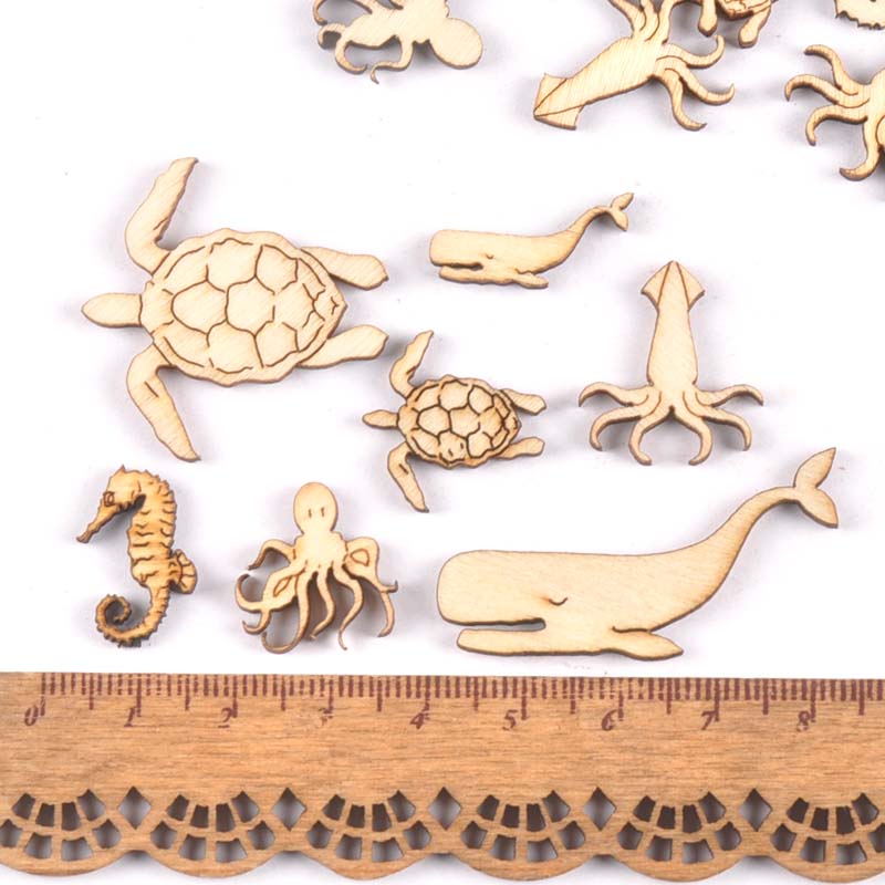 20Pcs 25-40mm Sea Turtle/horse - đánh giá và giá Art Craft Horse