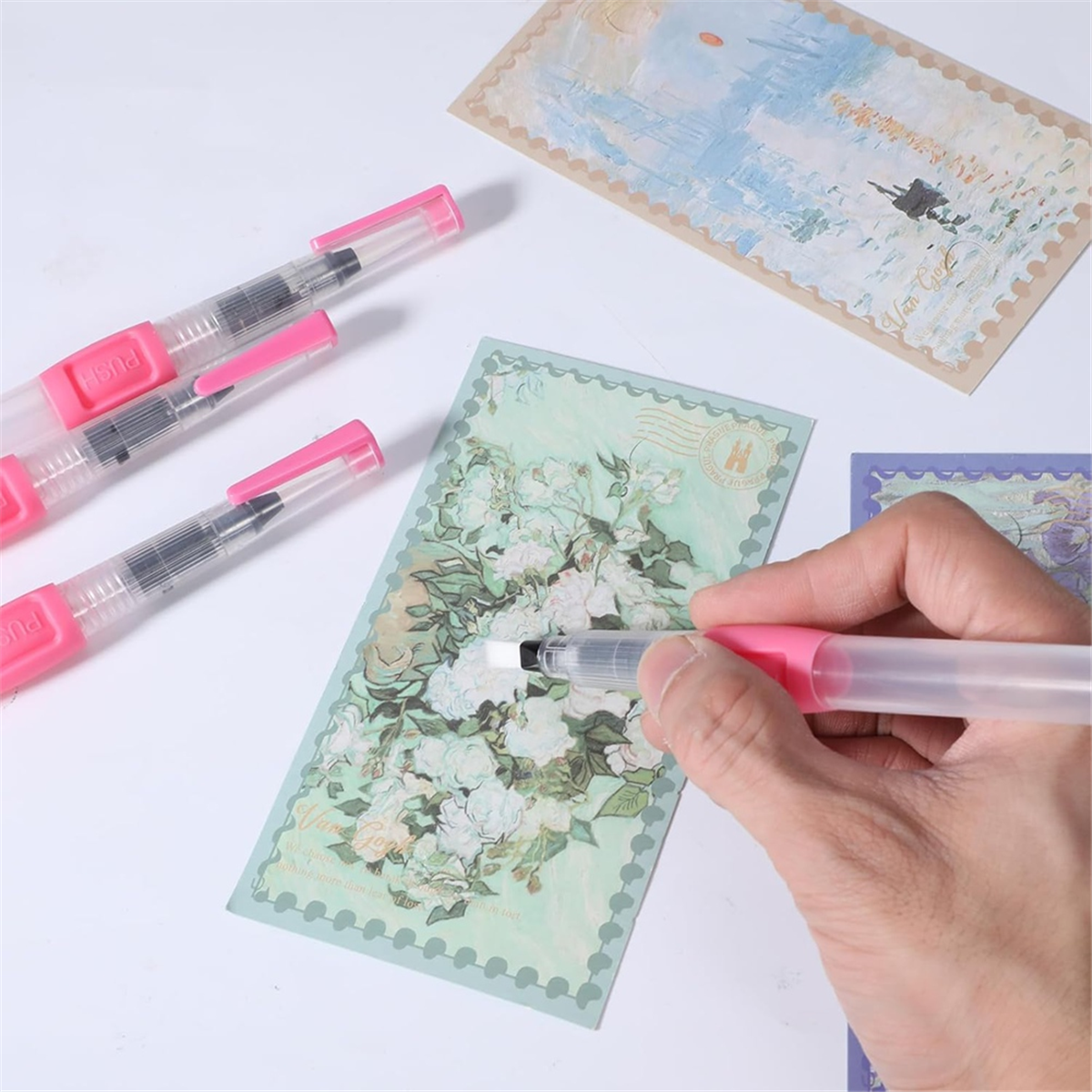 AA98 6Pcs Brushes for Painting - đánh giá và giá Watercolor Brush Pen