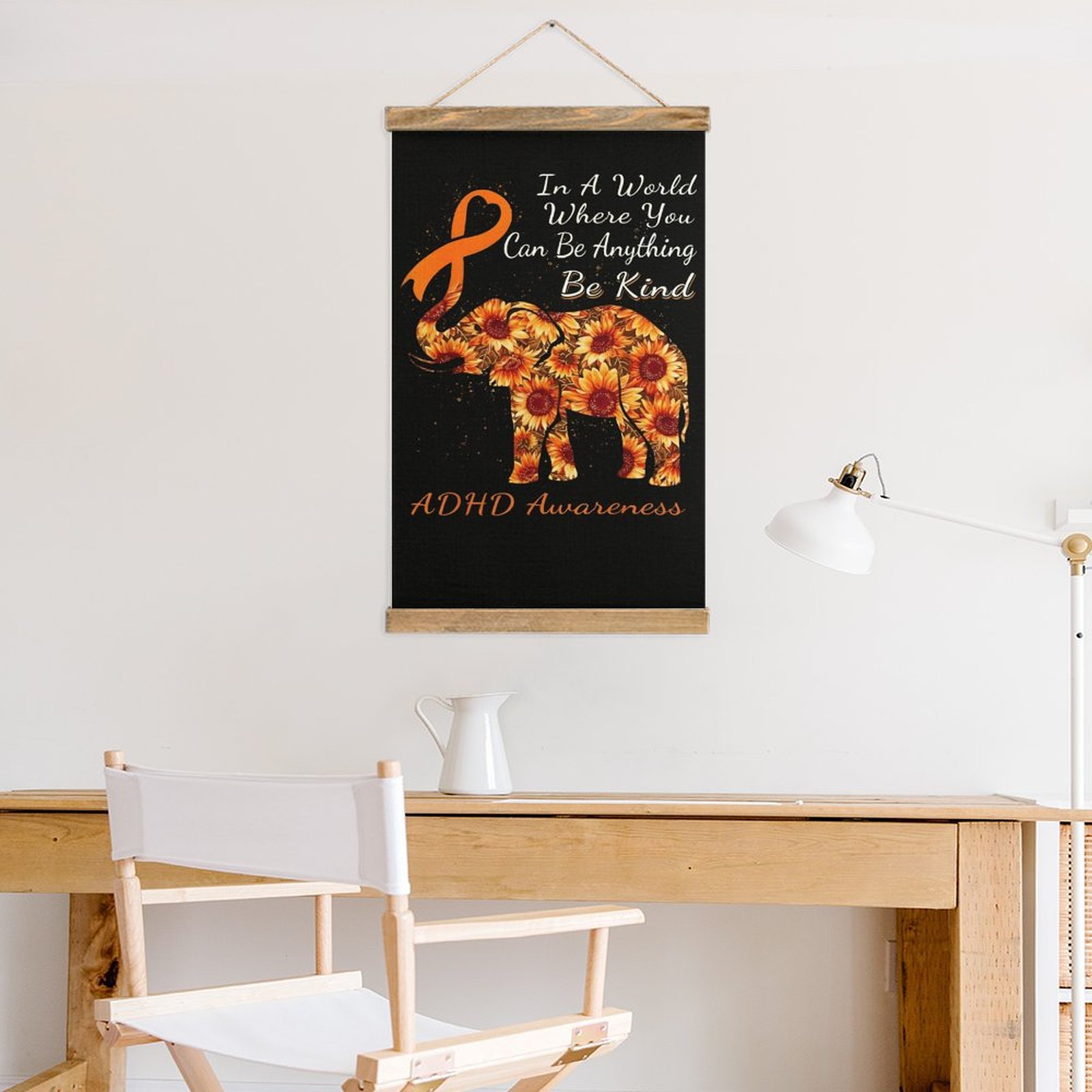 ADHD Awareness Elephant Sunflo - đánh giá và giá Art Craft Bar