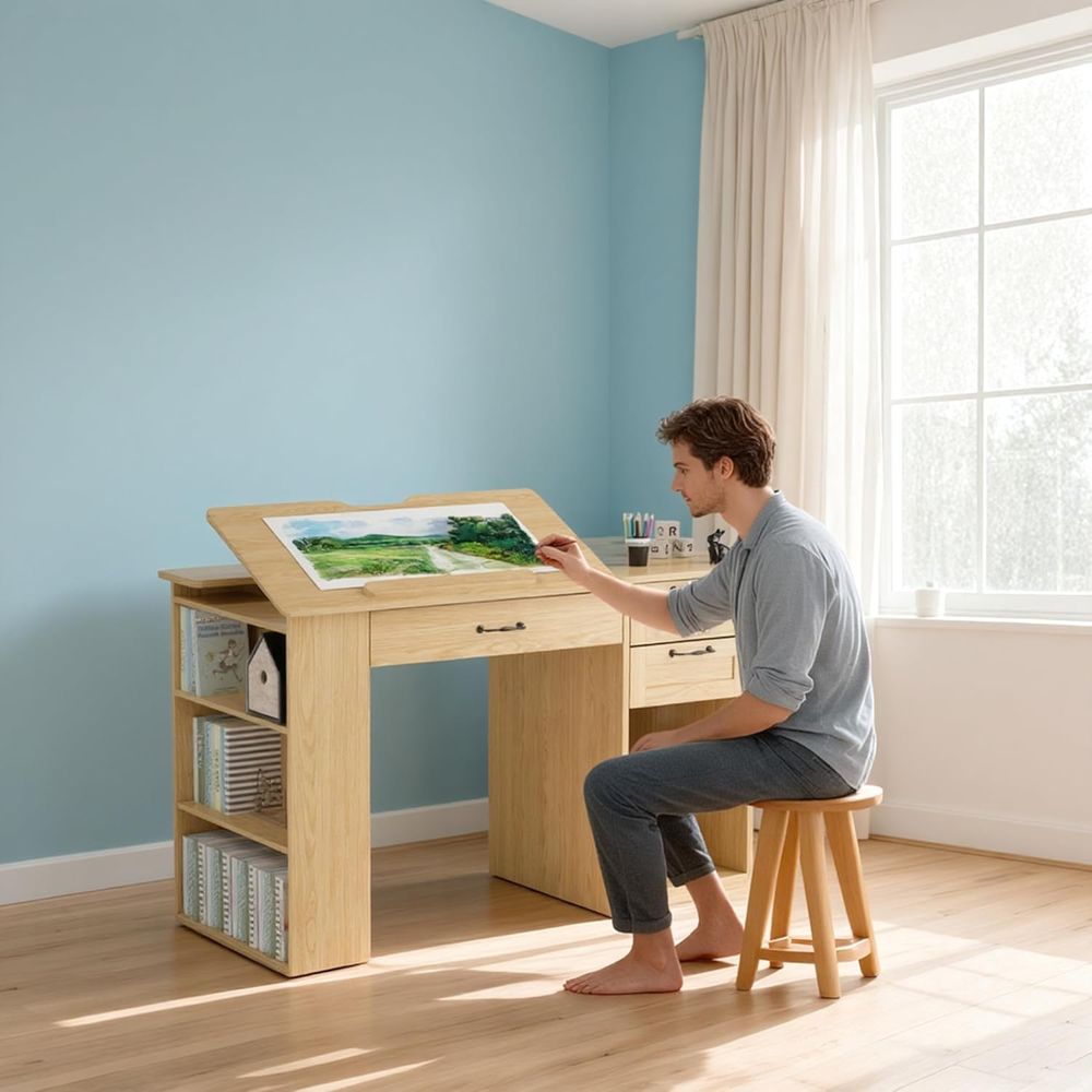 Adjustable Desk with Storage,  - đánh giá và giá Art & Craft Teacher Vacancy