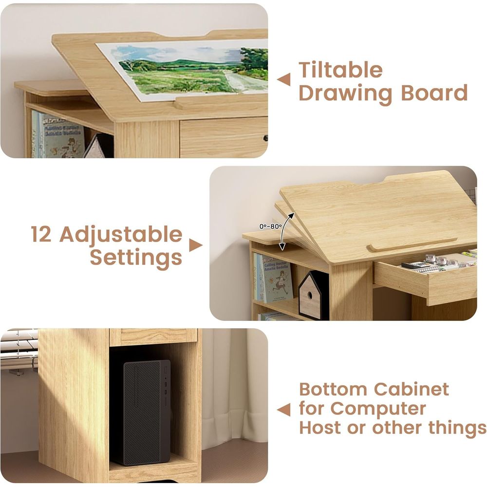 Adjustable Desk with Storage,  - đánh giá và giá Art & Craft Teacher Vacancy