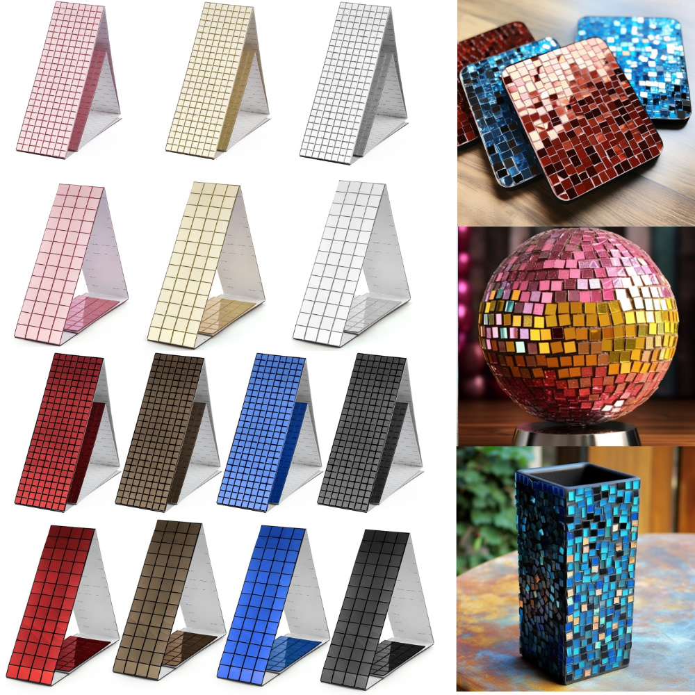 Self-Adhesive Real Glass Craft - đánh giá và giá Art Craft Mirror