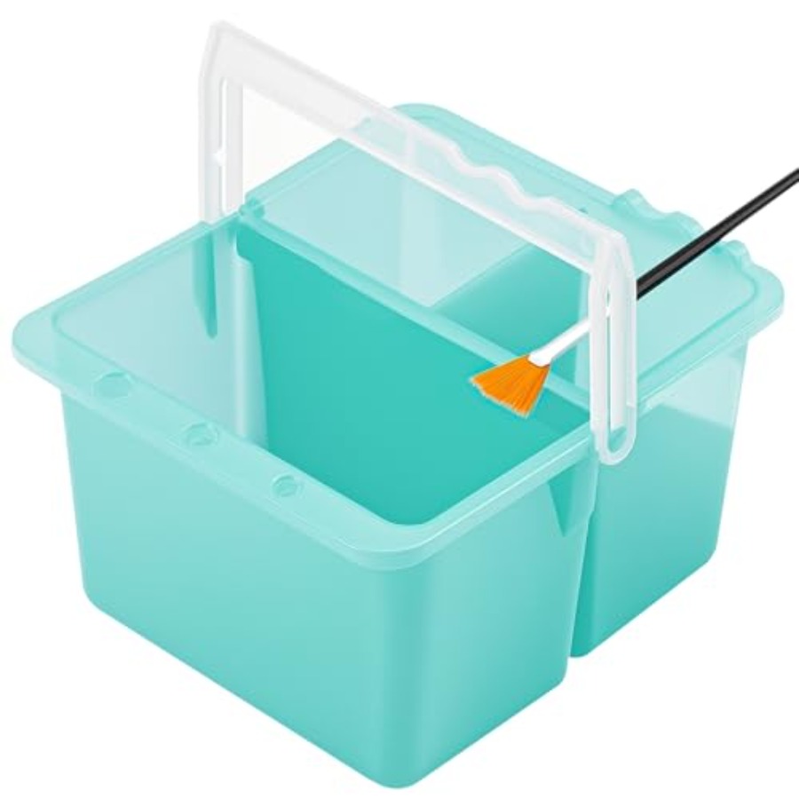Brush Washing Bucket, Plastic  - đánh giá và giá Watercolor Brush Pen
