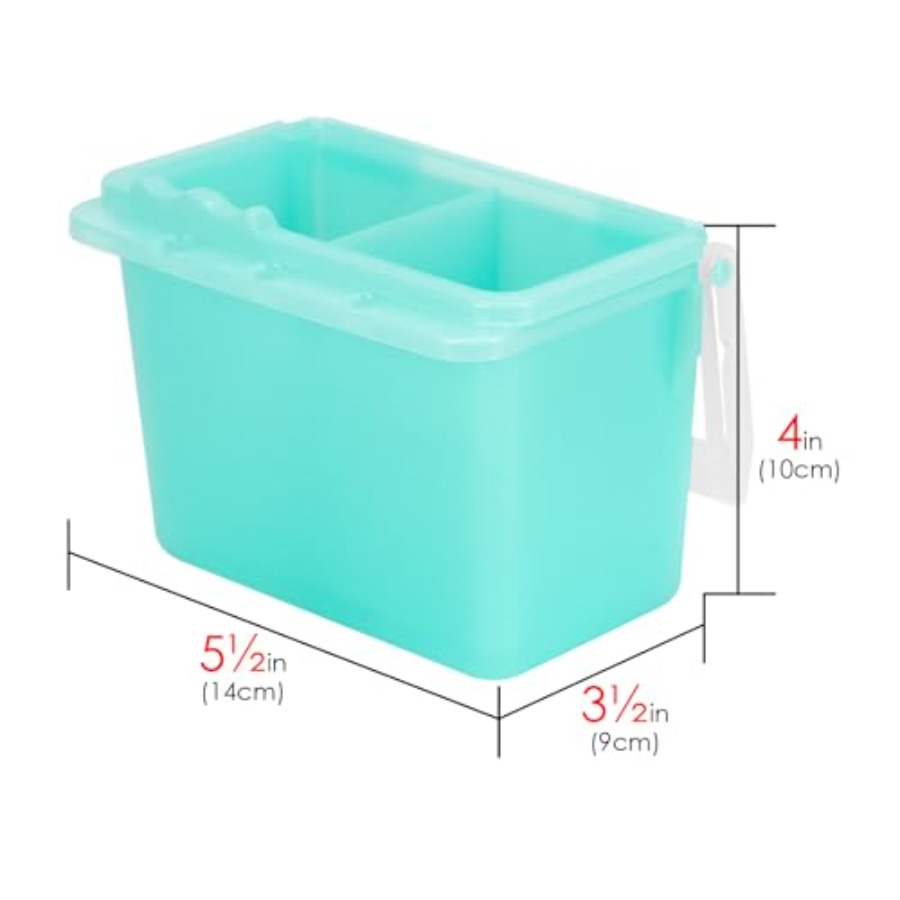 Brush Washing Bucket, Plastic  - đánh giá và giá Watercolor Brush Pen
