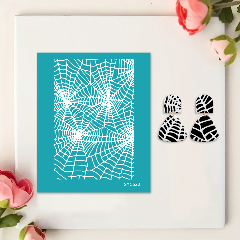 Polymer Clay Silk Screen Stenc - đánh giá và giá Silk Screen Printing