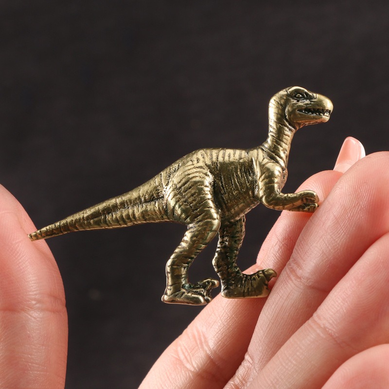 Brass Dinosaur Ornament With A - đánh giá và giá Dinosaur And Craft