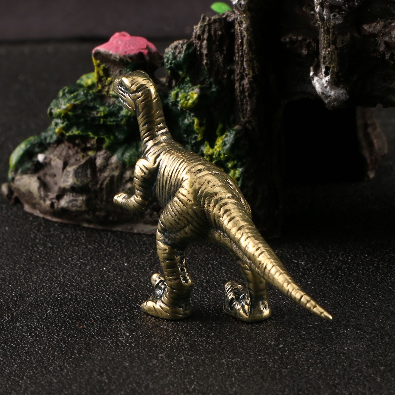 Brass Dinosaur Ornament With A - đánh giá và giá Dinosaur And Craft