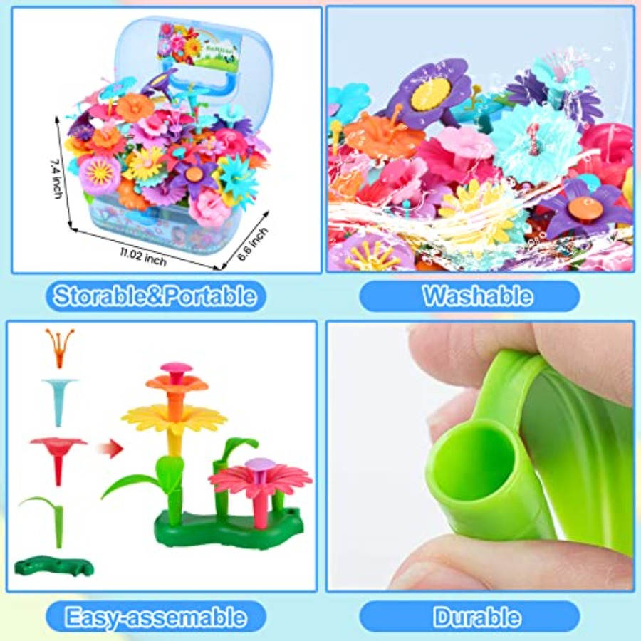 Flower Building Toy Set for Gi - đánh giá và giá Art Craft Toddlers