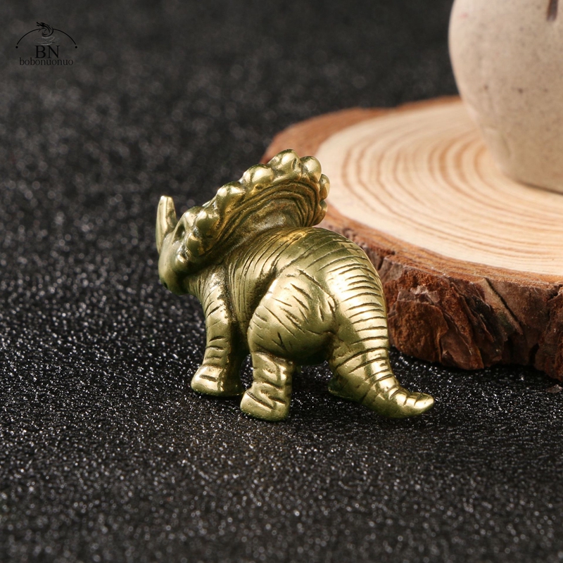 Solid Brass horned dinosaur Ju - đánh giá và giá Dinosaur And Craft