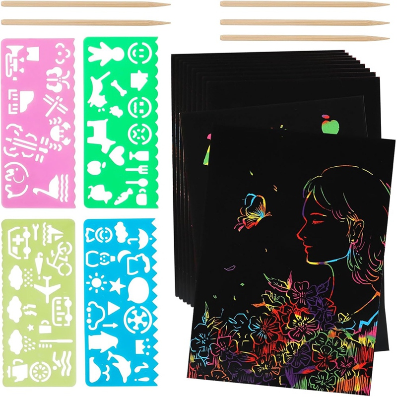 Scratch Paper Art Set, Black C - đánh giá và giá Art Craft & Architecture