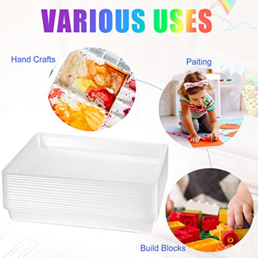 15 Pcs Activity Plastic Art Tr - đánh giá và giá School Of Art X Craft