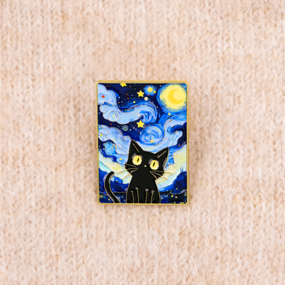 Van Gogh Art Enamel Pin Oil Pa - đánh giá và giá Art Portfolio Bag