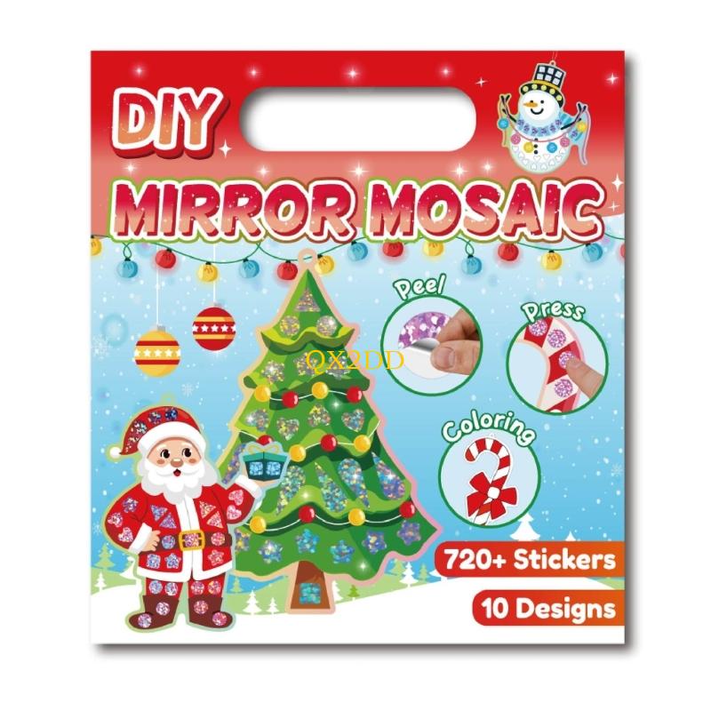 QX2D Christmas Foil Sticker Fo - đánh giá và giá Art Craft Mirror