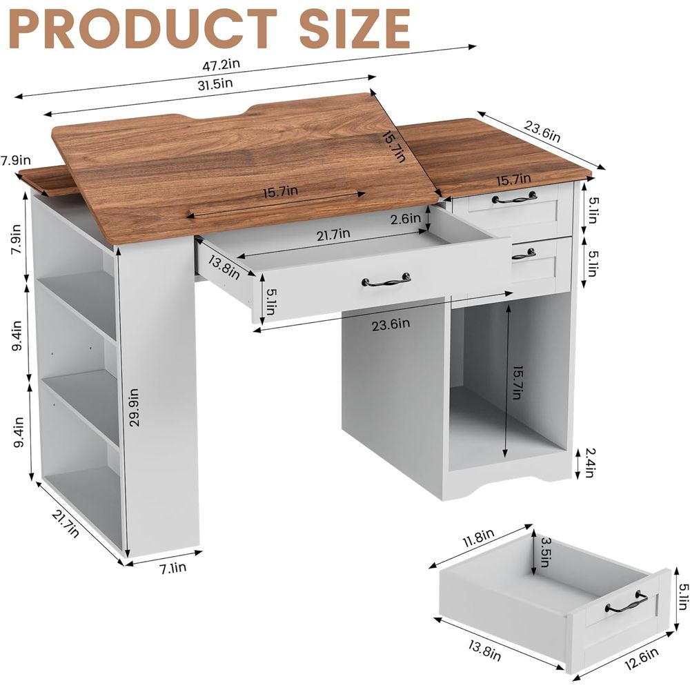 Adjustable Desk with Storage a - đánh giá và giá Art & Craft Teacher Vacancy
