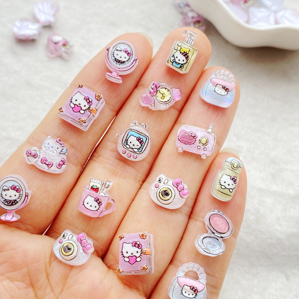 50Pcs Mixed Resin Kitten makeu - đánh giá và giá Art Craft Mirror