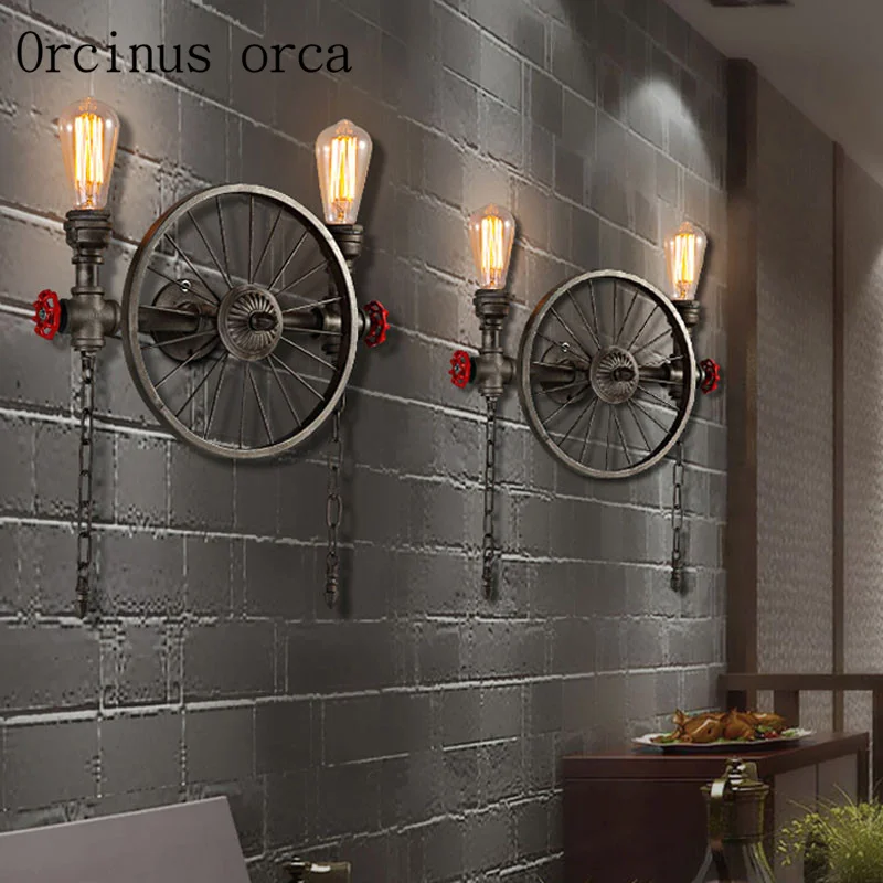 Water pipe wall lamp, American - đánh giá và giá Art Craft Restaurant
