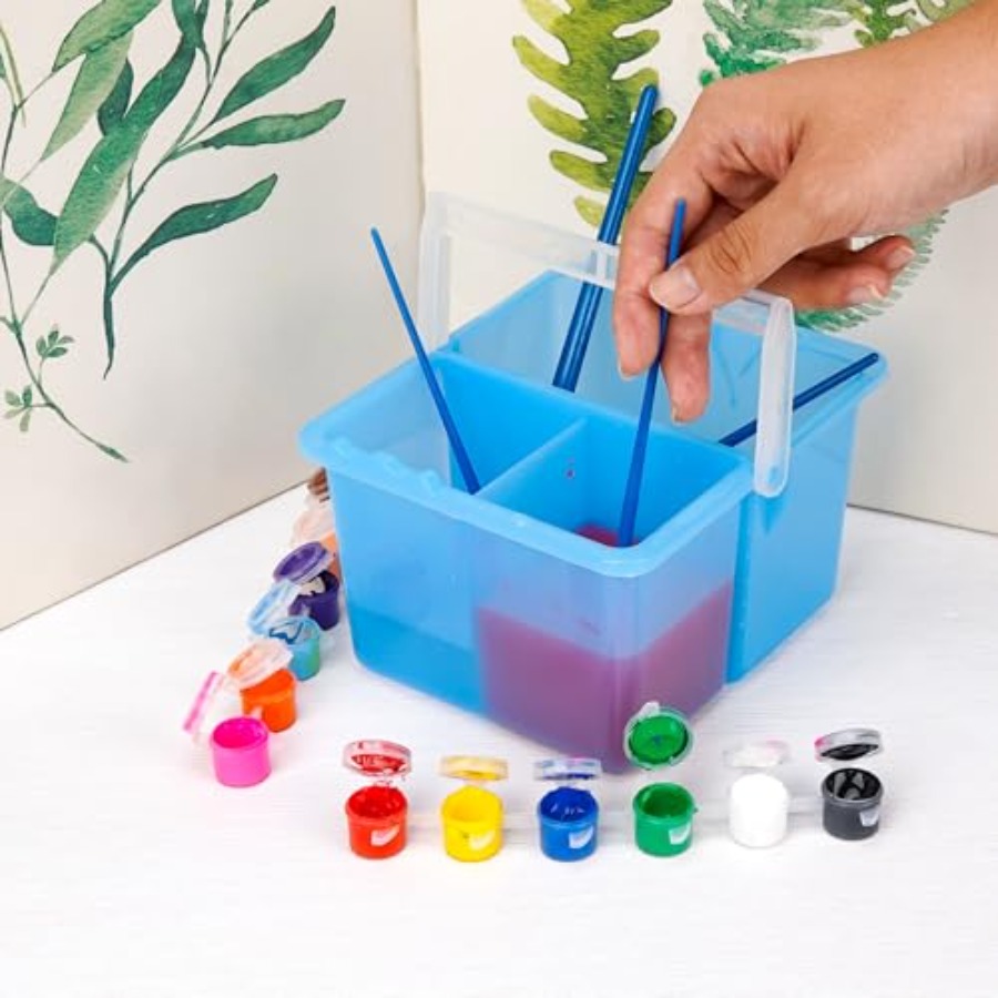 Brush Washing Bucket, Plastic  - đánh giá và giá Watercolor Brush Pen