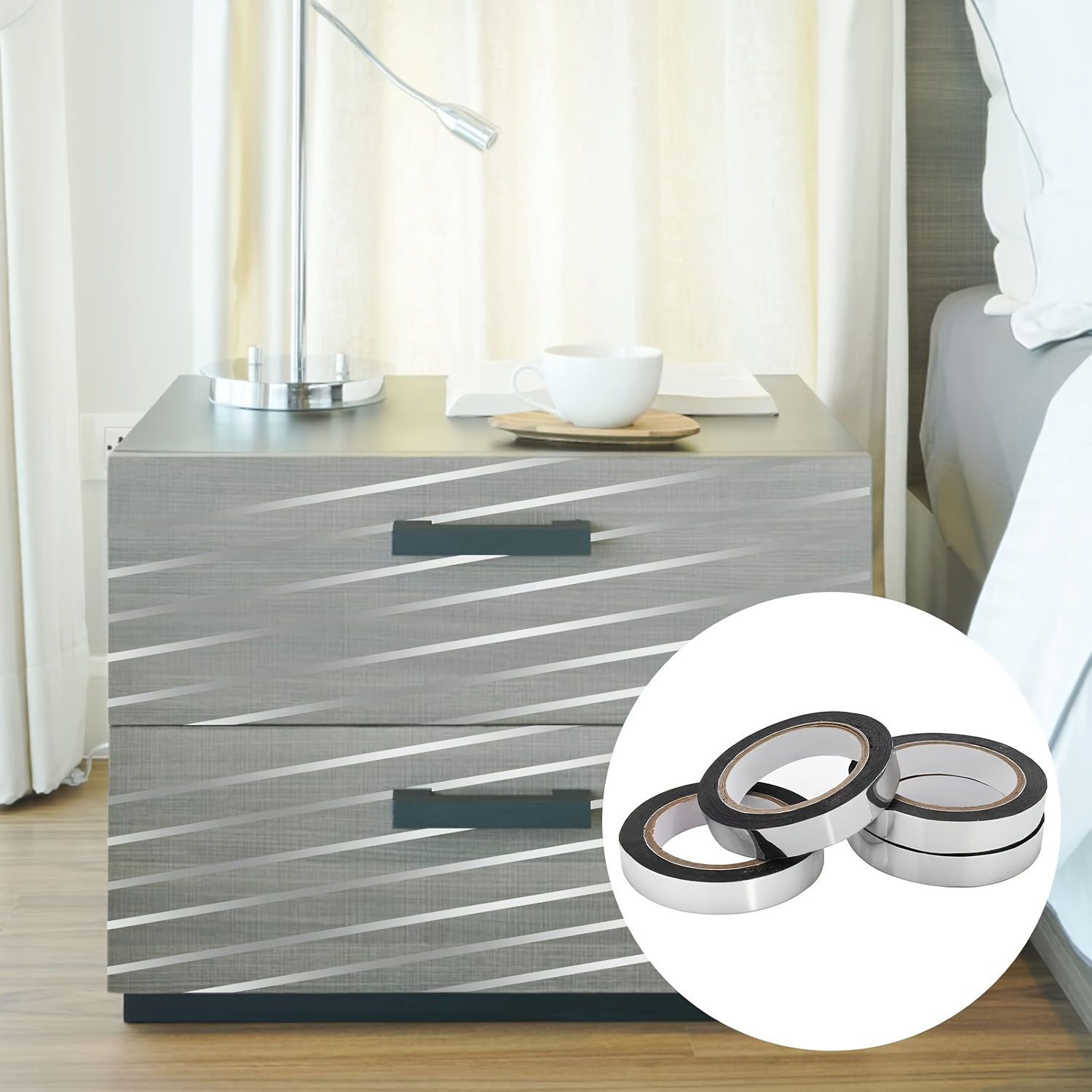 1/2pcs Metallic Silver Mirror  - đánh giá và giá Art Craft Mirror