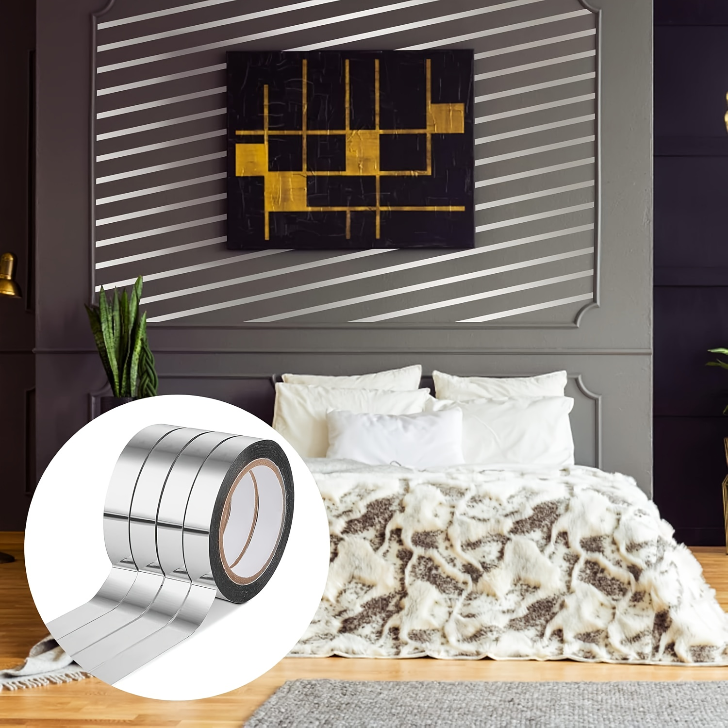 1/2pcs Metallic Silver Mirror  - đánh giá và giá Art Craft Mirror