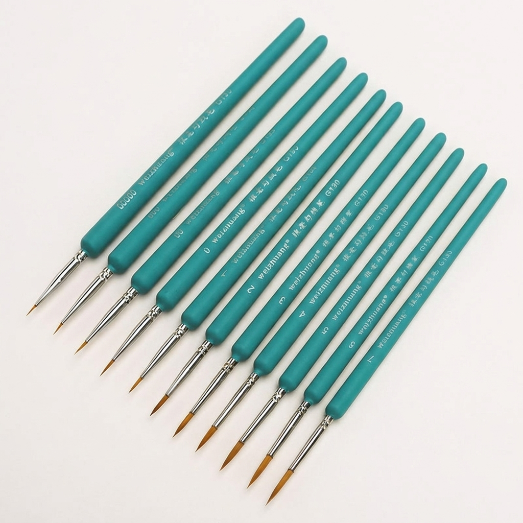 11 PCS Miniature Paint Brushes - đánh giá và giá Watercolor Brush Pen