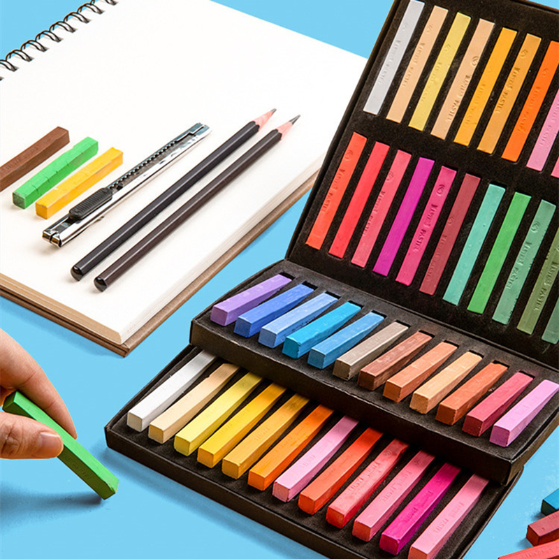 12/24/36/48 Colors Soft Master - đánh giá và giá Chalk Pastel Set