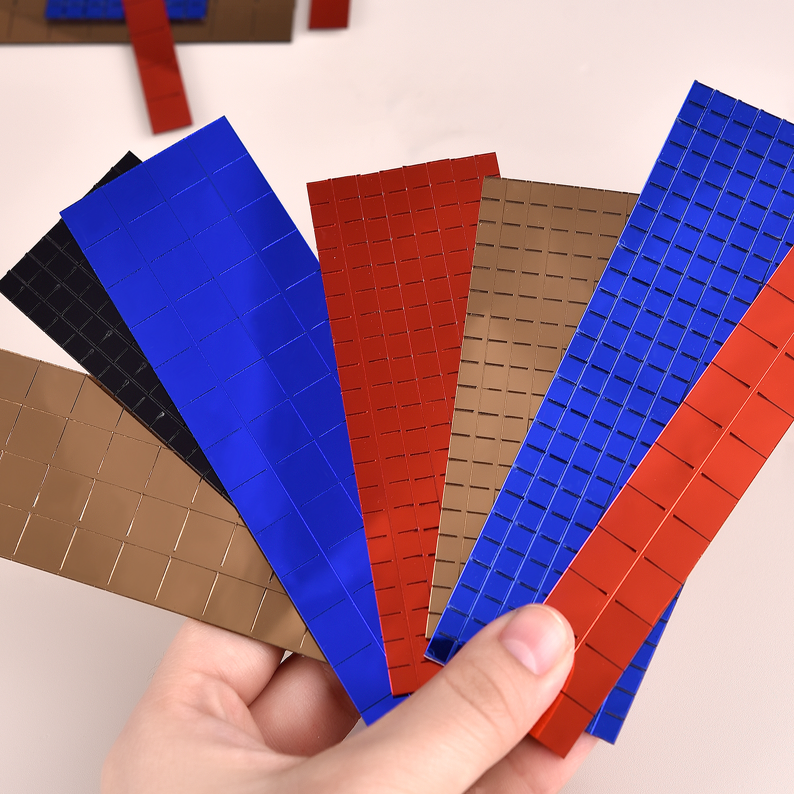 Mini Square Mirrors Mosaic Til - đánh giá và giá Art Craft Mirror