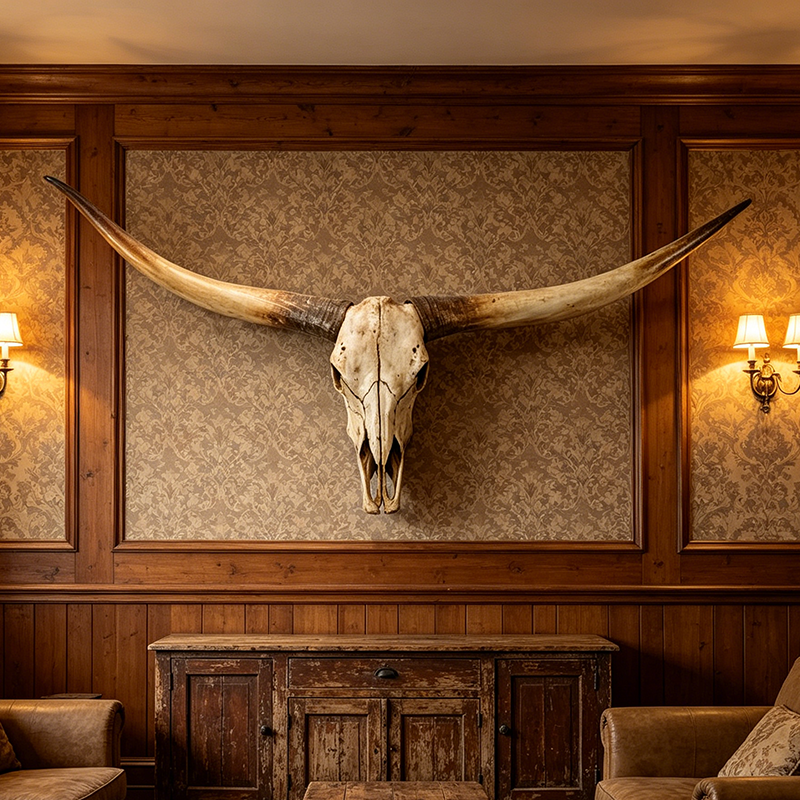 Large Resin Bull Head Statues  - đánh giá và giá Art Craft Bar