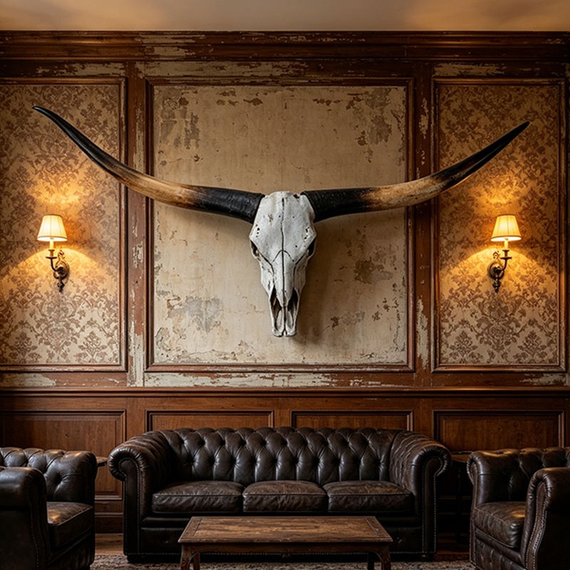 Large Resin Bull Head Statues  - đánh giá và giá Art Craft Bar