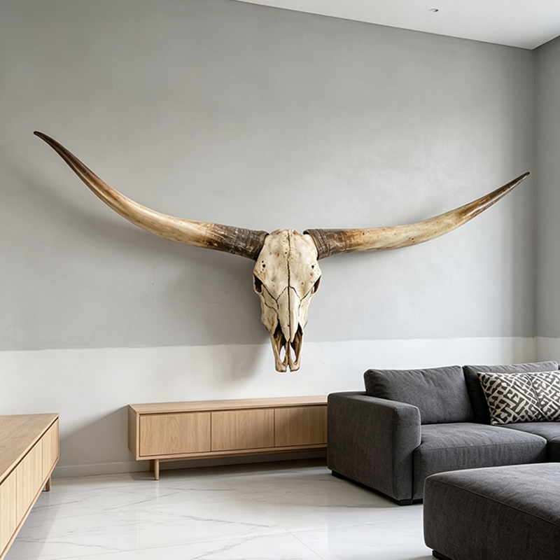 Large Resin Bull Head Statues  - đánh giá và giá Art Craft Bar
