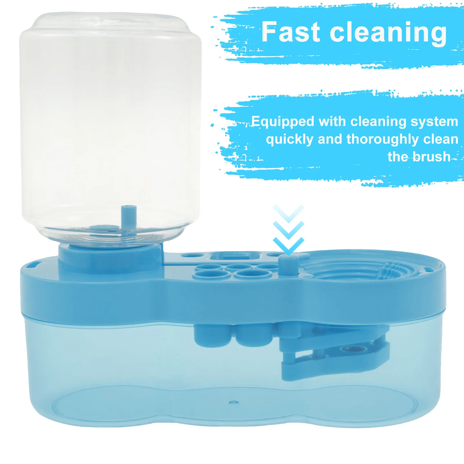 Paint Brush Washer with Drain  - đánh giá và giá Watercolor Brush Pen